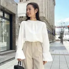 kobe lettuce キャンディースリーブブラウス maiさんコラボ