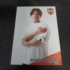 清水エスパルス☆選手カード(私服ショット)☆中原輝選手
