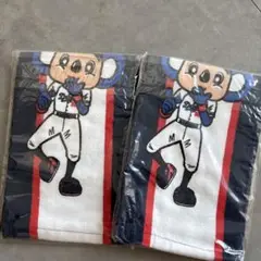 早い者勝ち！非売品！新品・未開封！ドラゴンズ・ドアラ・マフラータオル 2枚セット