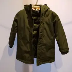 UNIQLO フード付き中綿コート 120