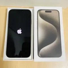 Apple iPhone 15 Pro スペースブラック 128GB