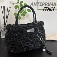 【新品】アンテプリマ　カリーナ& カテナ セット　黒　バッグ　チャーム　保管袋等 カテナ/バッグチャーム/ブラック ｜ 【公式】アンテプリマ
