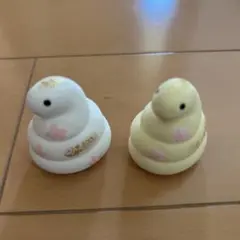 蛇　置き物2個セット