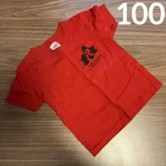 United Athle 赤色 Tシャツ 100cm