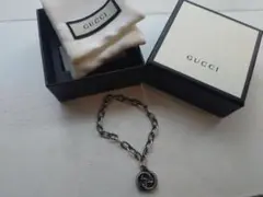 GUCCI インターロッキングG シルバーブレスレット