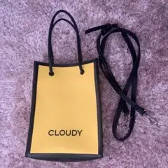 値下げCLOUDYショルダーバッグ