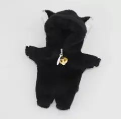 ねんどろいど　オビツ11服　ドール服　キグルミ　黒猫