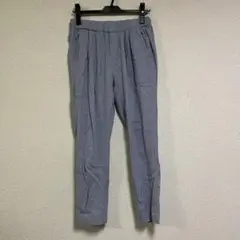 JOURNAL STANDARD リネンテーパードパンツ ライトブルー 38