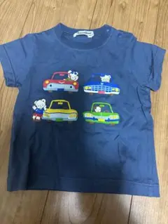 familiar 車のイラスト Tシャツ 90
