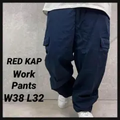 RED KAP レッドキャップ　ワークパンツ　チノパン　ネイビー W38 L32