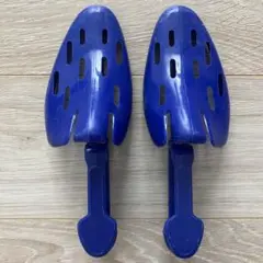 シューズキーパー サッカーフットサルシューズケア用品 ブルー 中古 SML調整可