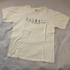 【未着用】アメリカ　マサチューセッツお土産Tシャツ　黄色　M（US）