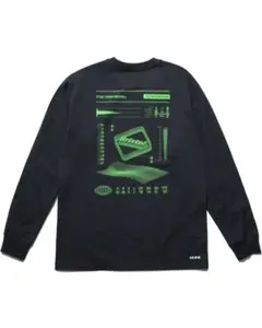 M 新品 送料無料 FCRB 25AW ANALYTICAL L/S TEE
