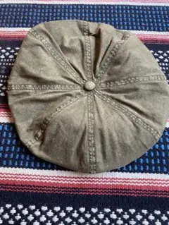 TENDERLOIN V/J HAT AS BROWN マルチカラー 総柄ベレー TENDERLOIN V/J HAT AS BROWN マルチカラー 総柄ベレー