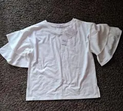 レディース　フレアスリーブTシャツ　SHUCA