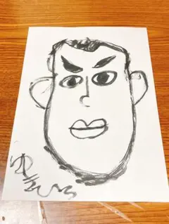 似顔絵　① おじさん