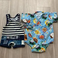 ベビー甚平 水着 セット