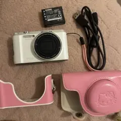 キティ CASIOデジカメ EXILIM EX-Z270 キラデコバージョン CASIO EXILIM EX-Z80 ピンク ハローキティモデル◯ - メルカリ