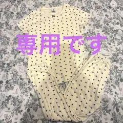 プチバトー　プリント半袖パジャマ6a