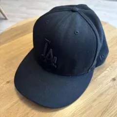 New Era 7 5/8 60.6cm LA ブラック ドジャース ニューエラ