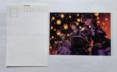 六周年記念祝　クリアポストカード(亀甲貞宗&謙信景光&小豆長光)