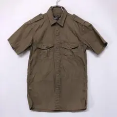 BACK NUMBER 00s アメリカンヘリテージ古着 半袖ミリタリーシャツ