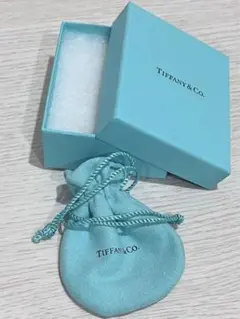 ティファニー空箱、巾着セット