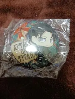 進撃の巨人 リヴァイ 缶バッジ