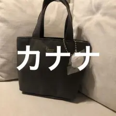 Kanana Project カナナプロジェクト　グレー　ミニトートバッグ