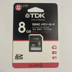 TDK SDHCメモリーカード 8GB CLASS 4
