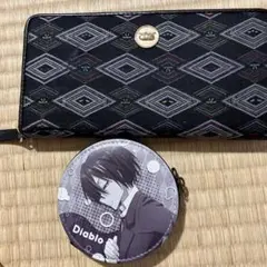 転すらの長財布(ディアブロ)とコインケース