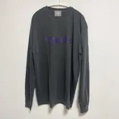 TODAY edition "Thanks"LS Tee CHARCOAL XL