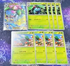 ポケモンカード メガフシギバナex SR 進化ライン セット