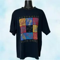 samsousan　Tシャツ　ブラック　メンズ　オーストラリア　半袖