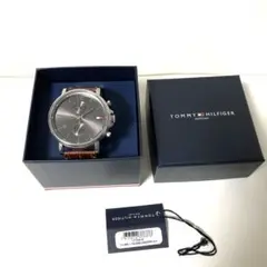美品　tomy hilfiger トミーヒルフィガー　メンズウォッチ　クォーツ