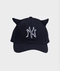 【ᴍɪɪɪ71231 】BASICKS ブラックキャップ ハートNYロゴ BASICKS - 【ラスト1点】【限定】9 FORTY Yankees Heart