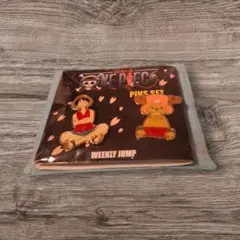【ワンピース】ルフィ＆チョッパー ピンズセット／ジャンプ応募者全員サービス品