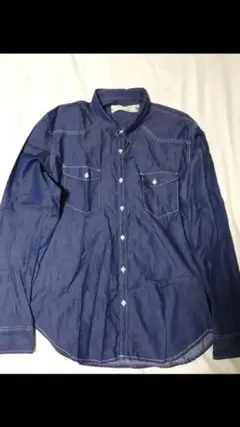 ブルー シャツ