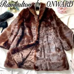 最高級✨ Rambulton ONWARD リアルファーコート 毛皮 M