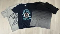 ボーダー プリント 半袖Tシャツ 3枚セット　ユニクロ他　150サイズ