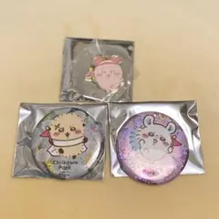ちいかわ ちいかわパーク ホログラム缶バッジ 非売品 メタルチャーム セット
