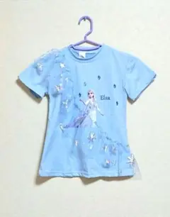 アナ雪エルサ　AラインTシャツ　100cm