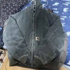 カーハート　アクティブジャケット　モスグリーン　ゴールデンサイズ　短丈　ハチノス