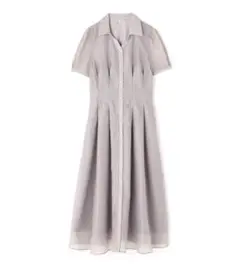 新品 NATURAL BEAUTY BASIC パールボタンシャツワンピース