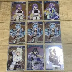 ホロカ　ホロライブカードゲーム　プロモ　ホイル　9枚セット　青
