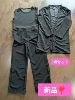 フォーマル 3点セット 入学式 卒業式 冠婚葬祭 ブラック 黒 XL❤