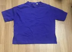 global work グローバルワーク　パープル　むらさき　Tシャツ　半袖