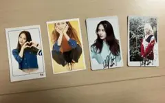 f(x) クリスタル トレカ 4枚セット　②