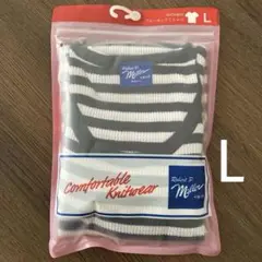 【L ボーダー】Robert P. Miller クルーネックTシャツ