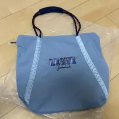 jimbobart / LEAVE トートバッグ ライトブルー